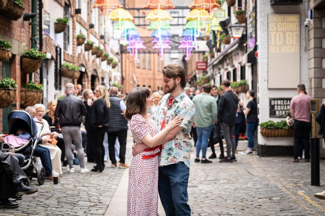 Cathedral Quarter Engagement Shoot