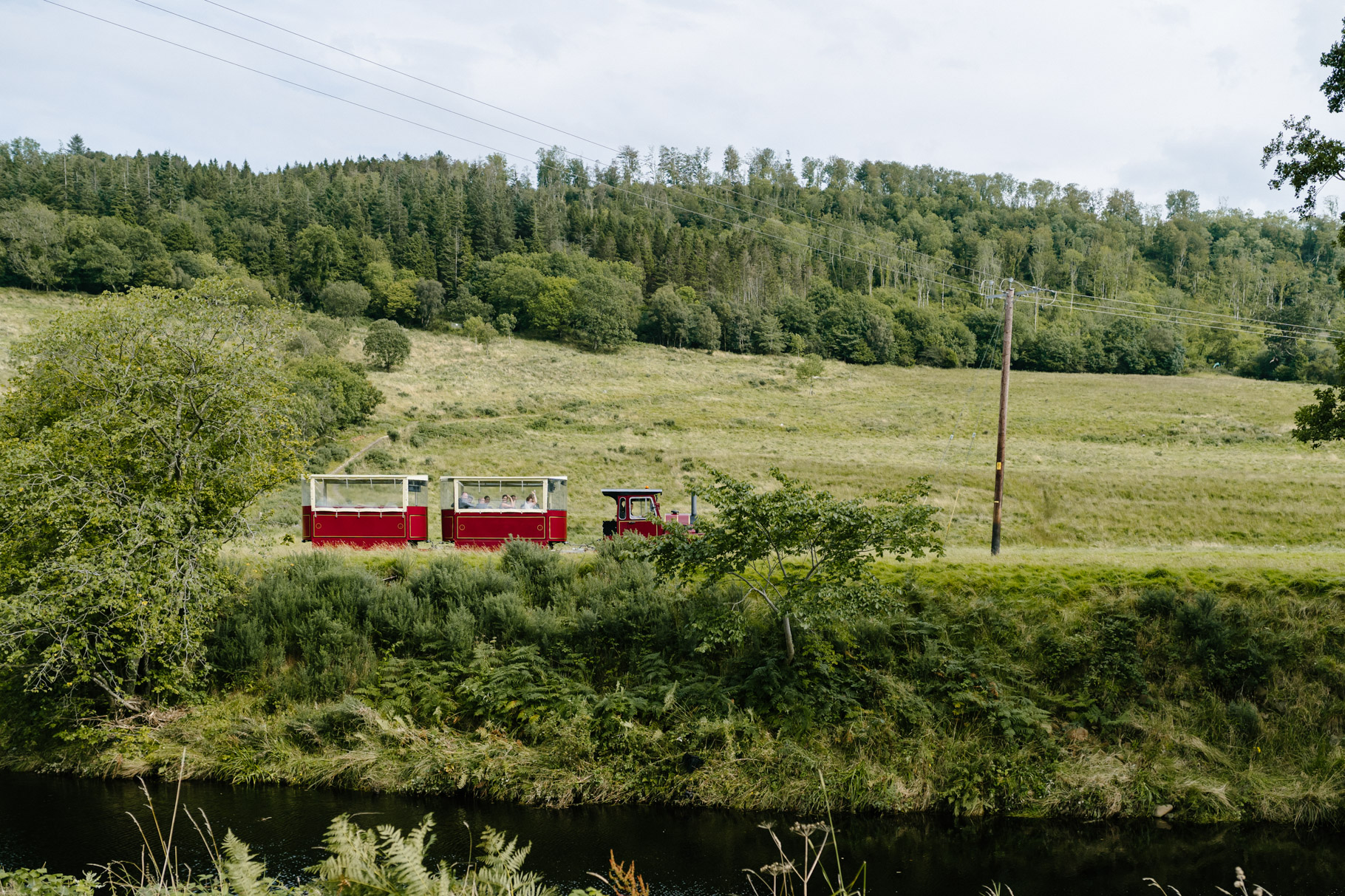 Glenarm Riverlodge train