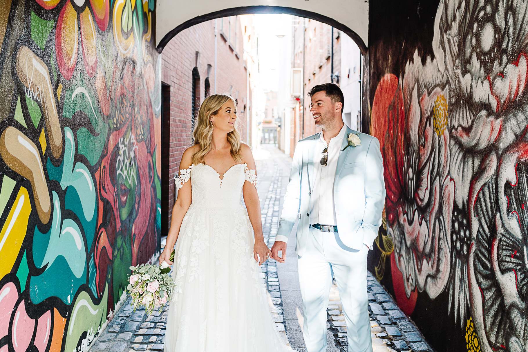 Cathedral quarter wedding photography