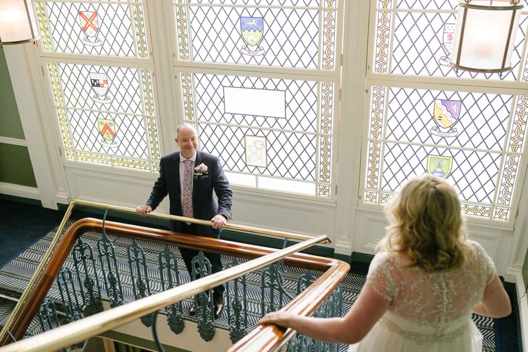An Intimate and Elegant Wedding in Dublins Finest Venue